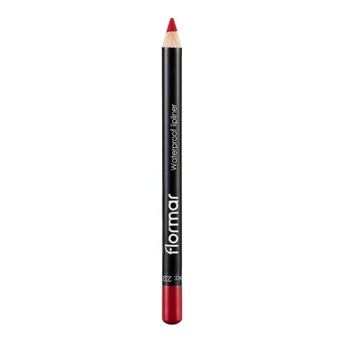 Flormar Waterproof Lipliner Dudak Kalemi 233 Dramatic Red - 1