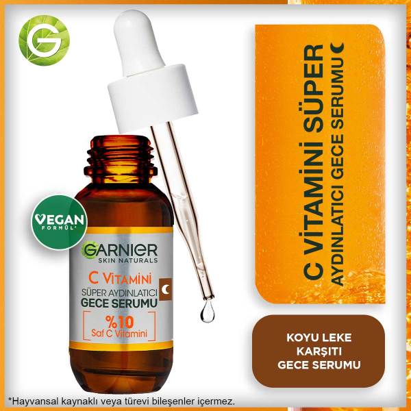 Garnier C Vitamini Süper Aydınlatıcı Gece Serumu 30 Ml - 2