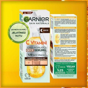 Garnier C Vitamini Süper Aydınlatıcı Gece Serumu 30 Ml - 5
