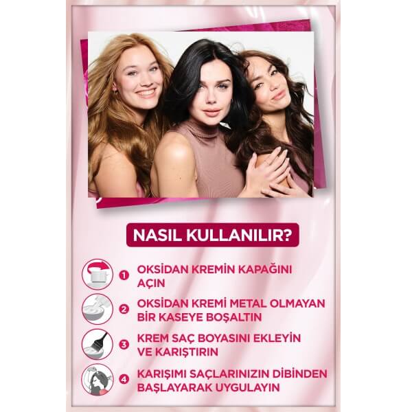 Garnier Çarpıcı Renkler Saç Boyası 1 Ekstra Yoğun Siyah - 3