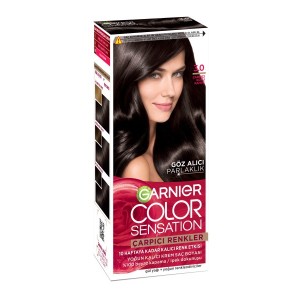 Garnier Çarpıcı Renkler Saç Boyası 3 Çarpıcı Koyu Kahve - Garnier Saç Boyası