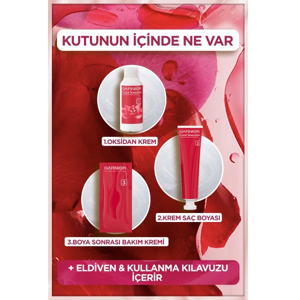 Garnier Çarpıcı Renkler Saç Boyası 3 Çarpıcı Koyu Kahve - 2