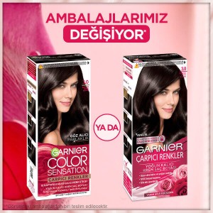 Garnier Çarpıcı Renkler Saç Boyası 3 Çarpıcı Koyu Kahve - 4