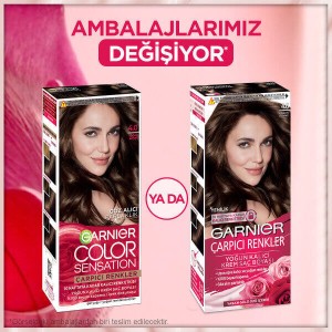 Garnier Çarpıcı Renkler Saç Boyası 4 Yoğun Kahve - 4