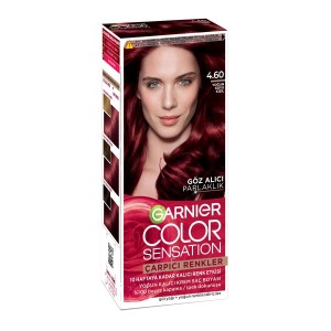 Garnier Çarpıcı Renkler Saç Boyası 4.6 Yoğun Koyu Kızıl - Garnier Saç Boyası