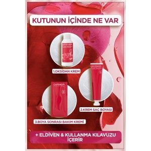 Garnier Çarpıcı Renkler Saç Boyası 6.35 Çarpıcı Altın Kahve - 2