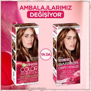 Garnier Çarpıcı Renkler Saç Boyası 6.35 Çarpıcı Altın Kahve - 4