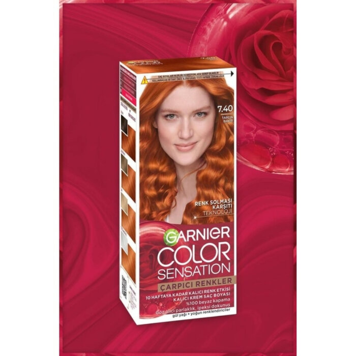 Garnier Çarpıcı Renkler Saç Boyası 7.40 - 4