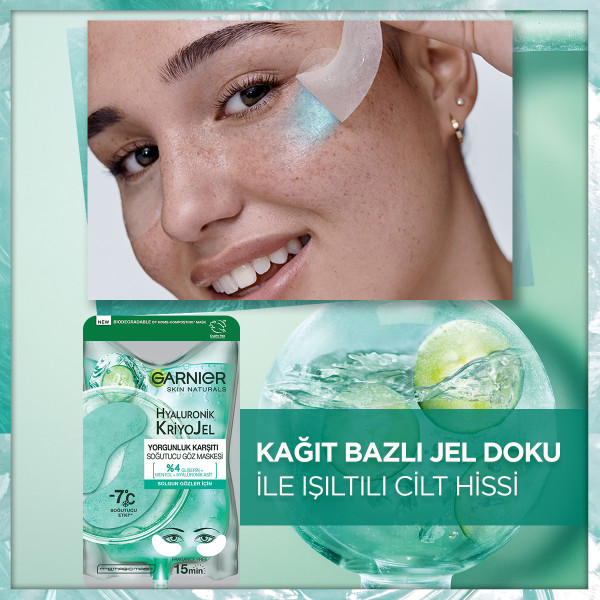 Garnier Hyaluronik Kriyojel Soğutucu Göz Maskesi 5 Gr - 5