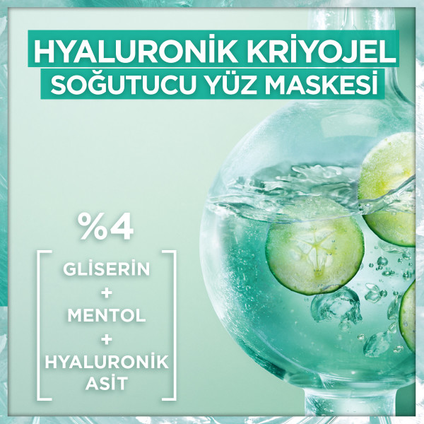 Garnier Hyaluronik Kriyojel Soğutucu Yüz Maskesi 27 Gr - 6