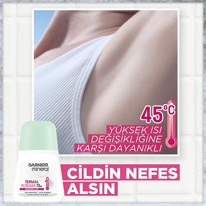 Garnier Mineral Termal Koruma Kadın Roll-On 50 Ml - 4