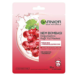 Garnier Nem Bombası Dolgunlaştırıcı Kağıt Yüz Maskesi - Garnier Cilt