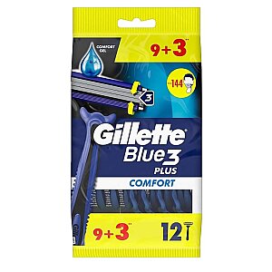 Gillette Blue 3 Comfort Kullan At Tıraş Bıçağı 9+3'lü - Gillette