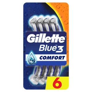 Gillette Blue3 Comfort Kullan At Tıraş Bıçağı 6'lı - Gillette