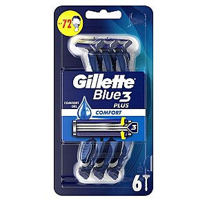 Gillette Blue3 Comfort Kullan At Tıraş Bıçağı 6'lı - Gillette