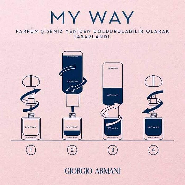 Giorgio Armani My Way Kadın Parfüm Edp Intense 90 Ml - 4