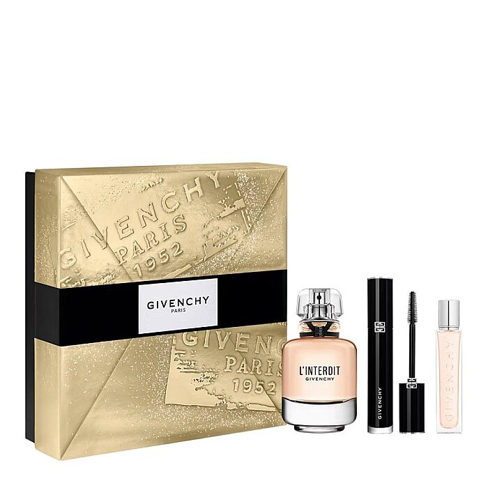Givenchy L'interdit Femme Kadın Parfüm Edp 80 Ml + L'interdit Mascara + Edp 12,5 Ml Set - 1