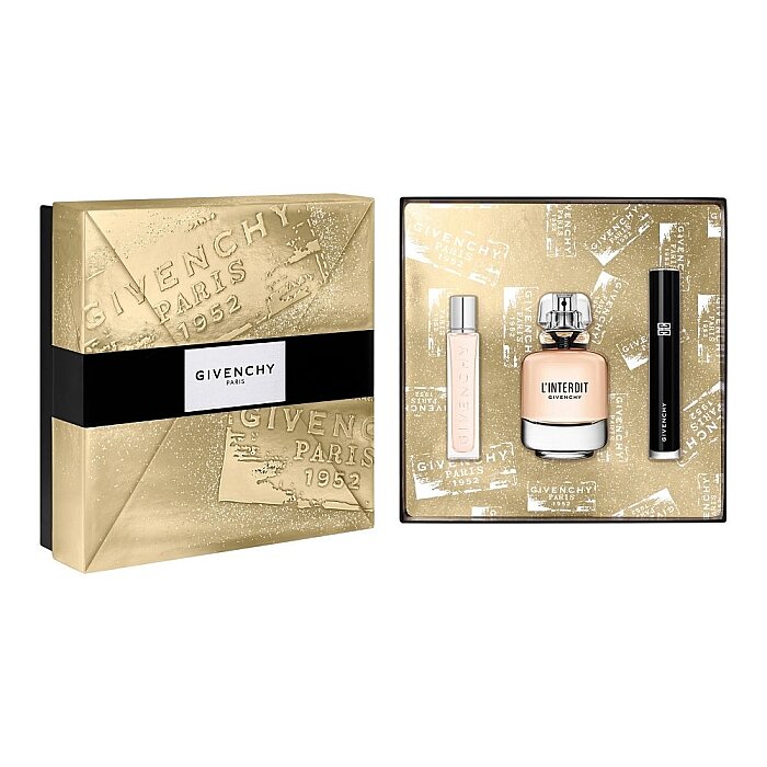 Givenchy L'interdit Femme Kadın Parfüm Edp 80 Ml + L'interdit Mascara + Edp 12,5 Ml Set - 3