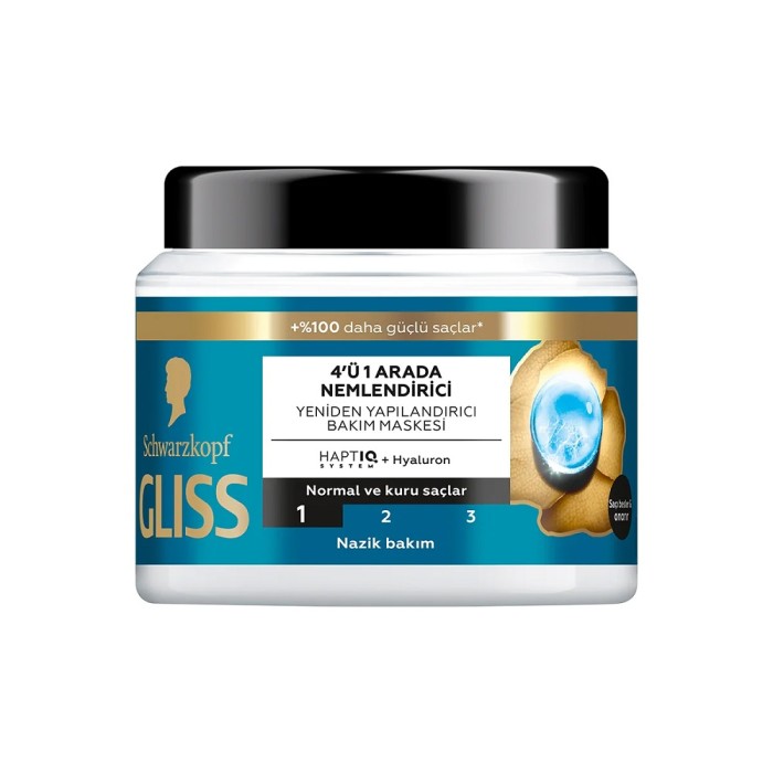 Gliss Aqua Revive Maske 400 Ml - 1