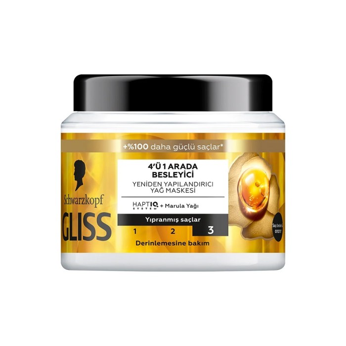 Gliss Nutrive Maske 400 Ml - 1