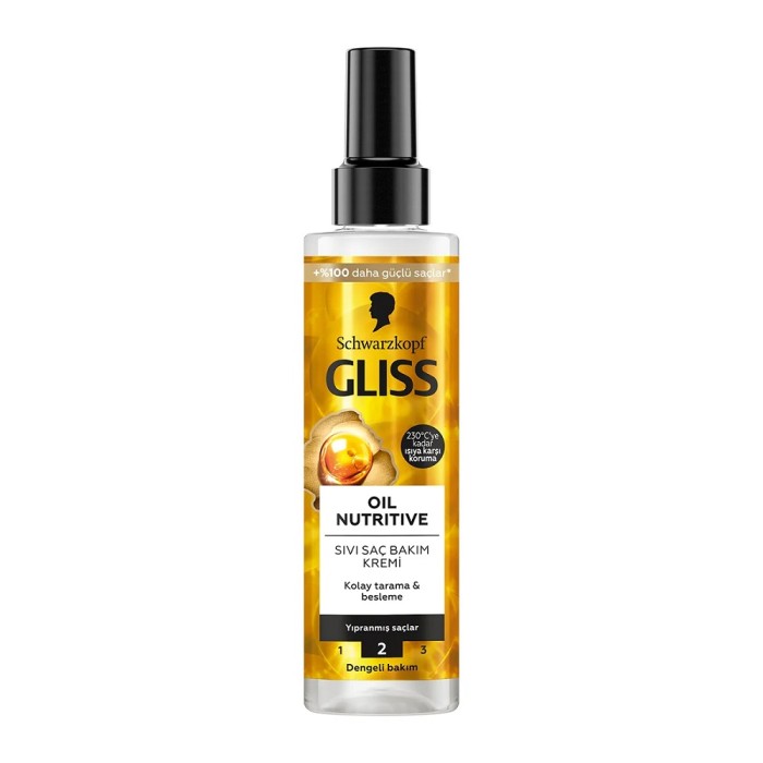 Gliss Oil Nutrive Sıvı Saç Kremi 200 Ml - 1