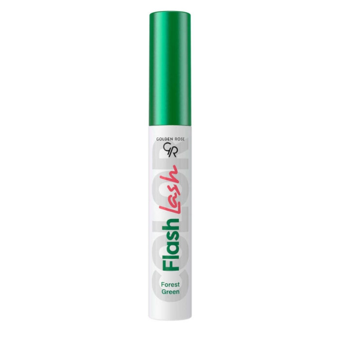 Golden Rose Flash Lash Colored Mascara 02 Forest Green - 1