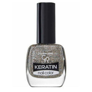 Golden Rose Keratin Nail Color Glitter No:402 - Golden Rose