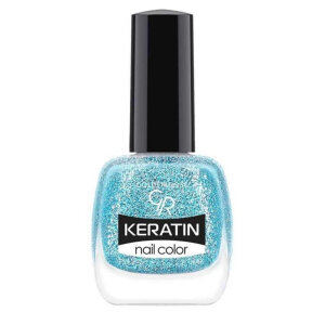 Golden Rose Keratin Nail Color Glitter No:411 - Golden Rose