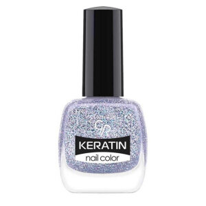 Golden Rose Keratin Nail Color Glitter No:412 - Golden Rose