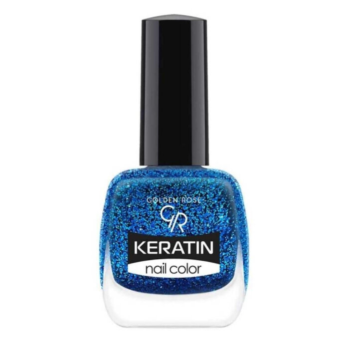 Golden Rose Keratin Nail Color Glitter No:413 - 1