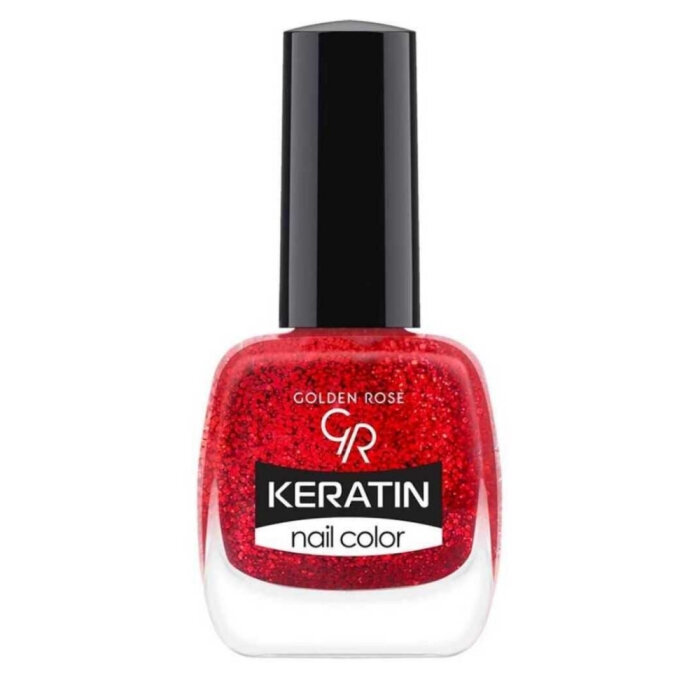 Golden Rose Keratin Nail Color Glitter No:415 - 1