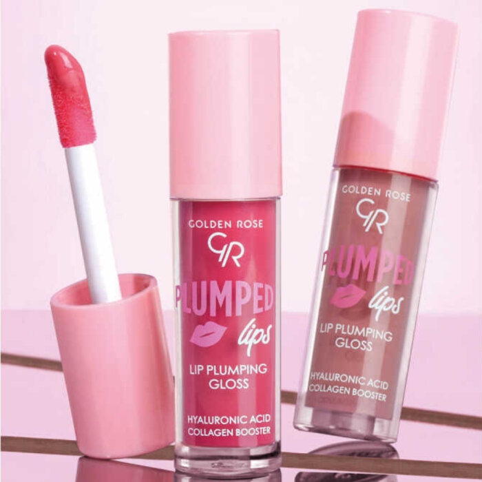 Golden Rose Plumped Lips Lip Plumping Gloss 209 - 4