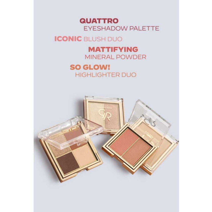 Golden Rose So Glow Highlighter Duo No:101 Starlight - 2