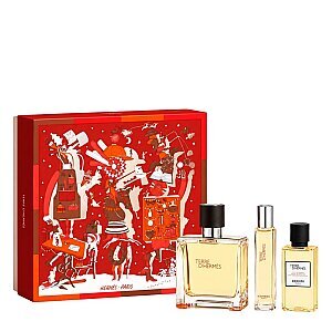 Hermes Terre D'Hermes Pure Erkek Parfüm Edp 75 Ml + Edp 15 Ml + Shower Gel 40 Ml Set - Hermes