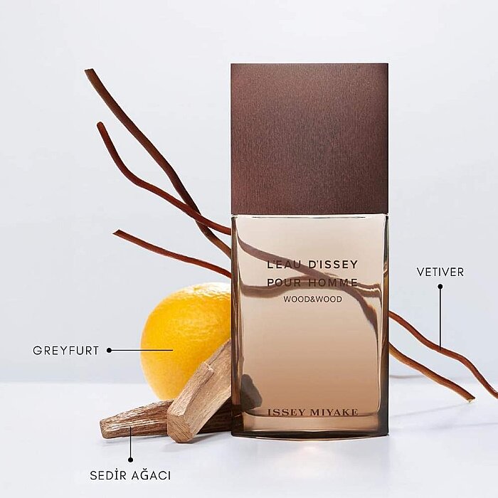Issey Miyake L'Eau D'Issey Pour Homme Wood&Wood Intense Erkek Parfüm Edp 50 Ml - 2