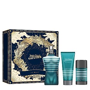 Jean Paul Gaultier Le Male Edt 125 Ml + After Shave Balm 75 Ml + Deostick 75 Ml Set - Jean Paul Gaultier