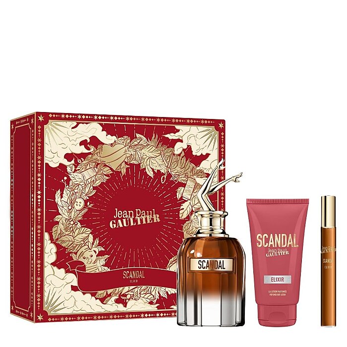 Jean Paul Gaultier Scandal Elixir Kadın Parfüm Edp 80 Ml + Body Lotion 75 Ml + Edp 10 Ml Set - 1