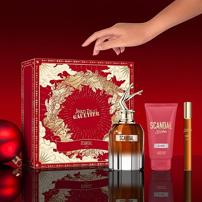 Jean Paul Gaultier Scandal Elixir Kadın Parfüm Edp 80 Ml + Body Lotion 75 Ml + Edp 10 Ml Set - 3