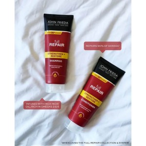 John Frieda Full Repair Hassas ve Hasar Görmüş Saçlar İçin Onarıcı Saç Kremi 250 Ml - 2