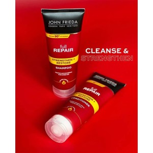 John Frieda Full Repair Hassas ve Hasar Görmüş Saçlar İçin Onarıcı Saç Kremi 250 Ml - 4
