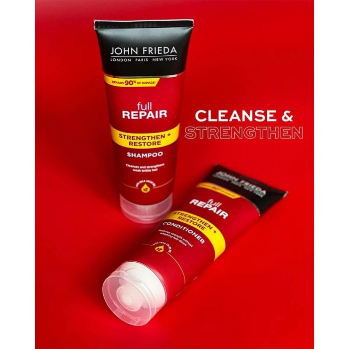 John Frieda Full Repair Hassas ve Hasar Görmüş Saçlar İçin Onarıcı Saç Kremi 250 Ml - 4