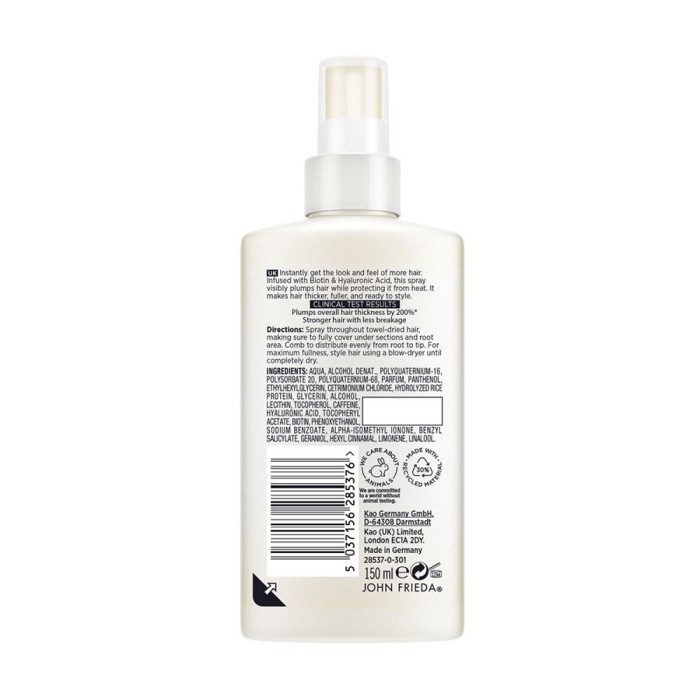 John Frieda Profiller + For Fine Saç Spreyi 150 Ml - 2