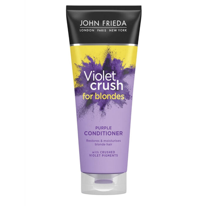 John Frieda Sarı Saçlara Özel Menekşe Özlü Violet Crush Mor Saç Kremi 250 Ml - 1