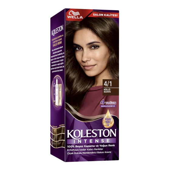 Koleston Intense Saç Boyası 4/1 Küllü Kahve - 1