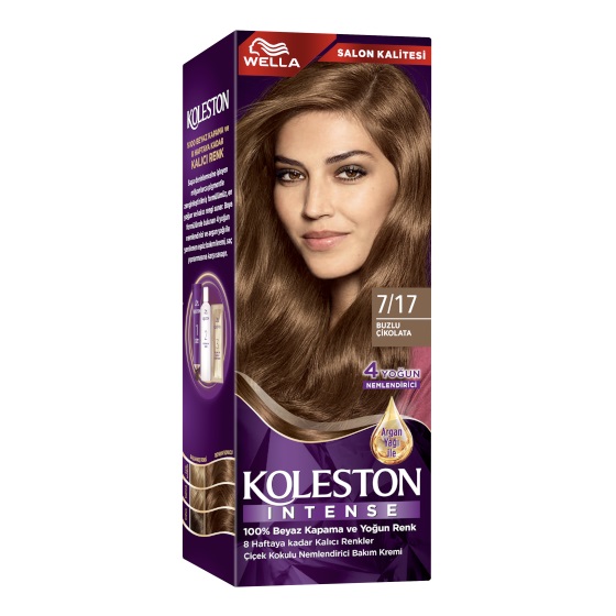 Koleston Intense Saç Boyası 7/17 Buzlu Çikolata - 1