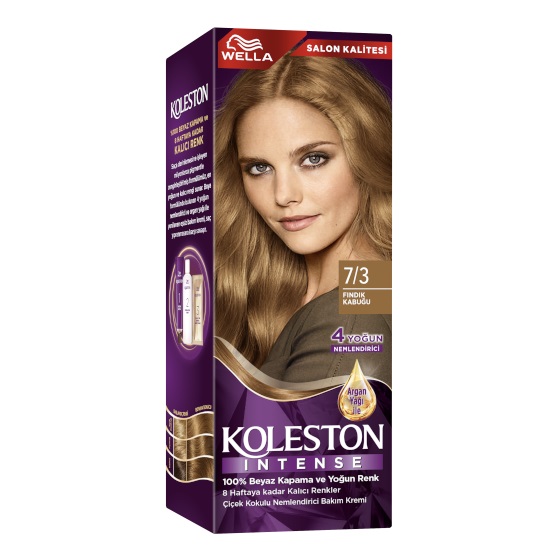 Koleston Intense Saç Boyası 7/3 Fındık Kabuğu - 1