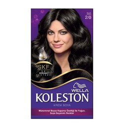 Koleston Kit Saç Boyası 2 0 Siyah 