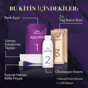 Koleston Kit Saç Boyası 20 Röfle - 3