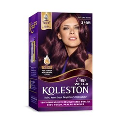 Koleston Kit Saç Boyası 3 66 Patlıcan Moru - Koleston