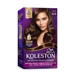 Koleston Kit Saç Boyası 4 0 Kahve 